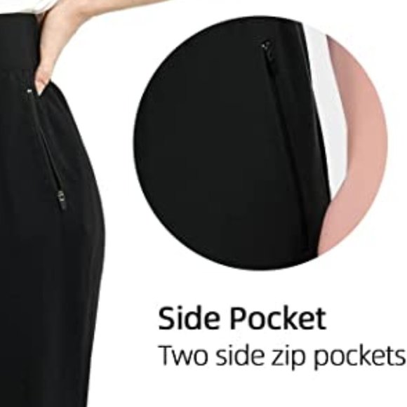WEBETOP Elastic High Waisted Lounge Pant with Pockets  🏃  NEW WITH TAGS! - Picture 7 of 11